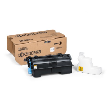 Kyocera TK 3430 Black Toner - 25,000 Pages | High Quality, Reliable Performance - 0632983080542